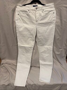 NYDJ White Skinny Jeans - Slim Fit